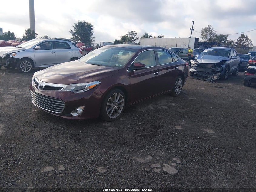 2015 Toyota Avalon Xle Touring, Right Side, IAAI, VIN 4T1BK1EB9FU165769 — photo 2