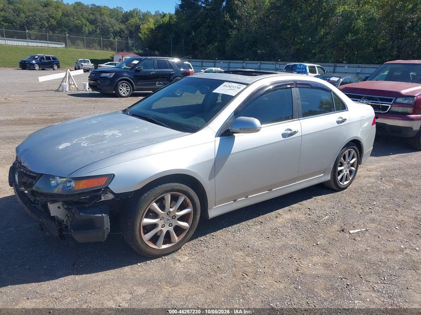 2008 Acura TSX, Front End, IAAI, VIN JH4CL96848C001845 — photo 2