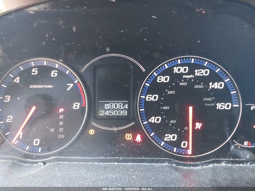 ACURA TSX 2008 VIN JH4CL96848C001845