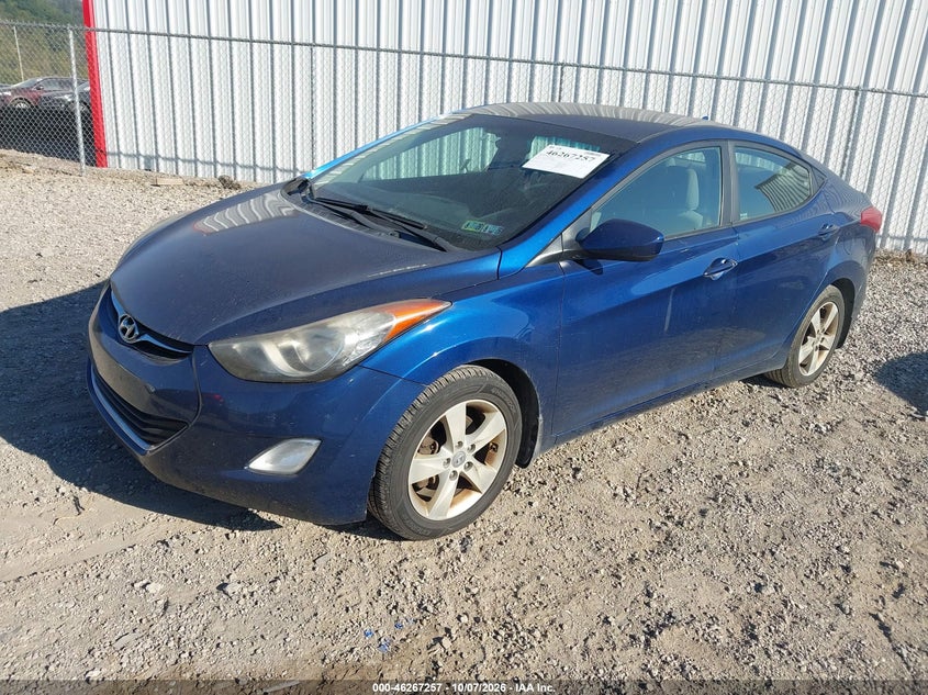Vin: kmhdh4ae9du656896, lot: 46767351, hyundai elantra gls 20132