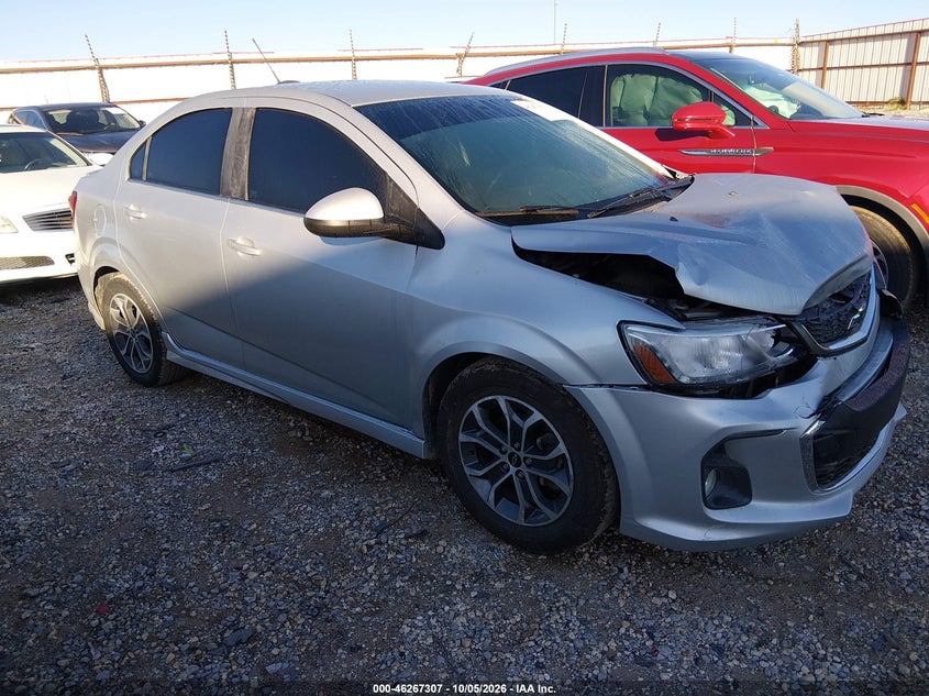 Vin: 1g1jd5sg2j4104847, lot: 46767401, chevrolet sonic lt auto 20181