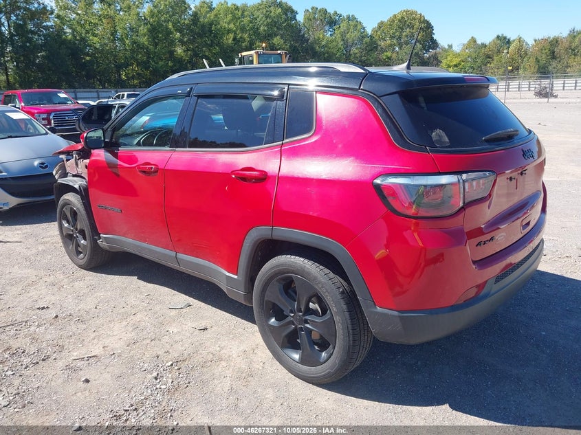 Vin: 3c4njdbb9jt479127, lot: 46767415, jeep compass altitude 4x4 20183