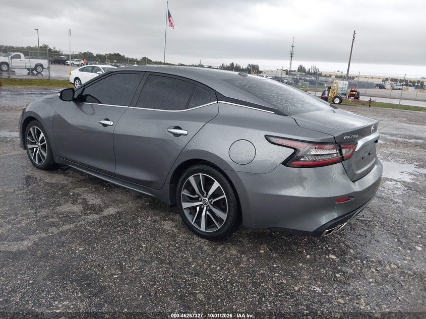 Vin: 1n4aa6cv8mc514300, lot: 46767421, nissan maxima sv xtronic cvt 20213