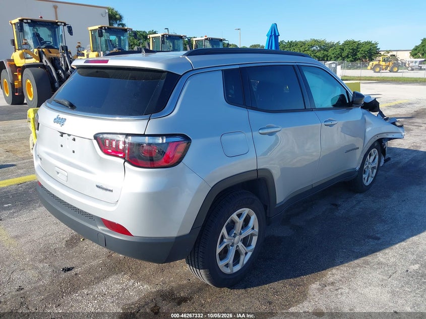 Vin: 3c4njdbn2rt119090, lot: 46767426, jeep compass latitude 4x4 20244