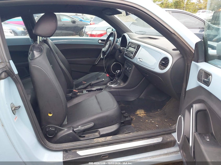 VOLKSWAGEN BEETLE 2012 VIN 3VWJP7AT6CM636440