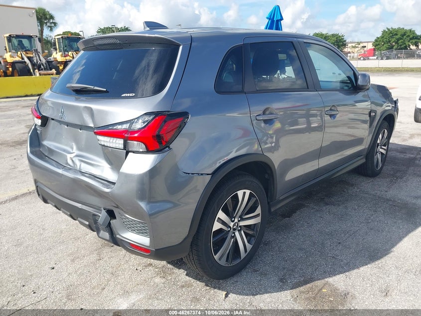 Vin: ja4aruauxtu002803, lot: 46767468, mitsubishi outlander sport 2.0 es/2.0 le/2.0 ralliart/2.0 s/2.0 se/2.0 trail edition 20264