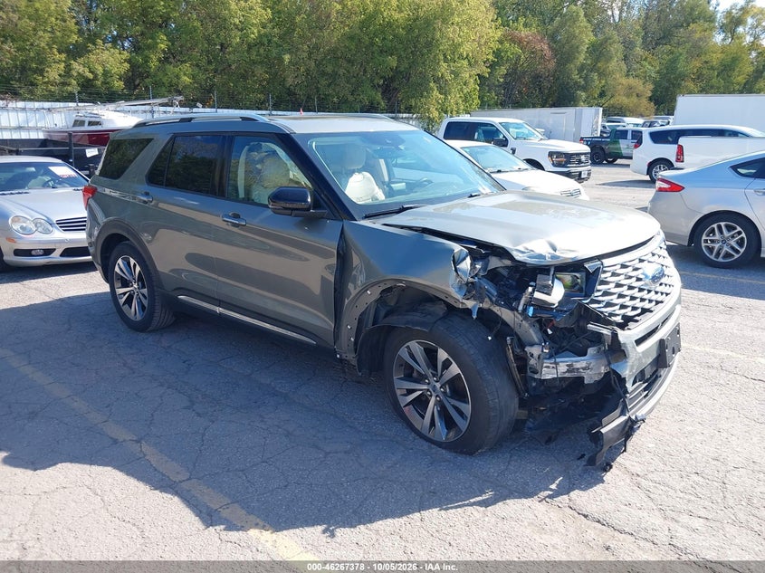 Vin: 1fm5k8hc3lga04029, lot: 46767472, ford explorer platinum 20201