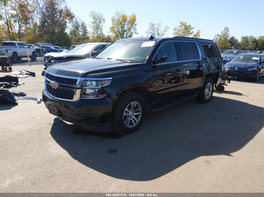 Vin: 1gnskhkc3jr178952, lot: 46767473, chevrolet suburban lt 20182