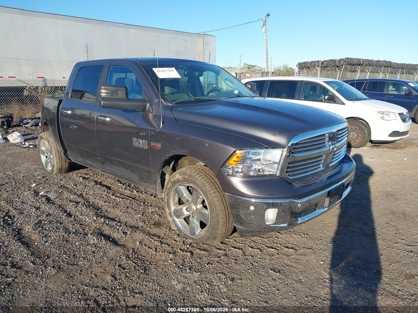 Vin: 1c6rr7lt7js332462, lot: 46767483, ram 1500 big horn  4x4 5'7 box 2018 img_1