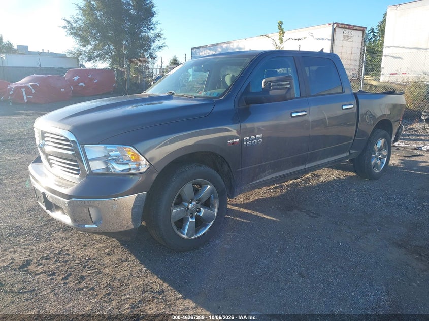 Vin: 1c6rr7lt7js332462, lot: 46767483, ram 1500 big horn  4x4 5'7 box 20182
