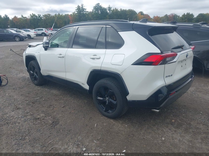 Vin: jtmewrfvxld539170, lot: 46767527, toyota rav4 hybrid xse 20203