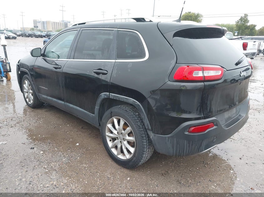 Vin: 1c4pjldb1gw355050, lot: 46767558, jeep cherokee limited 20163