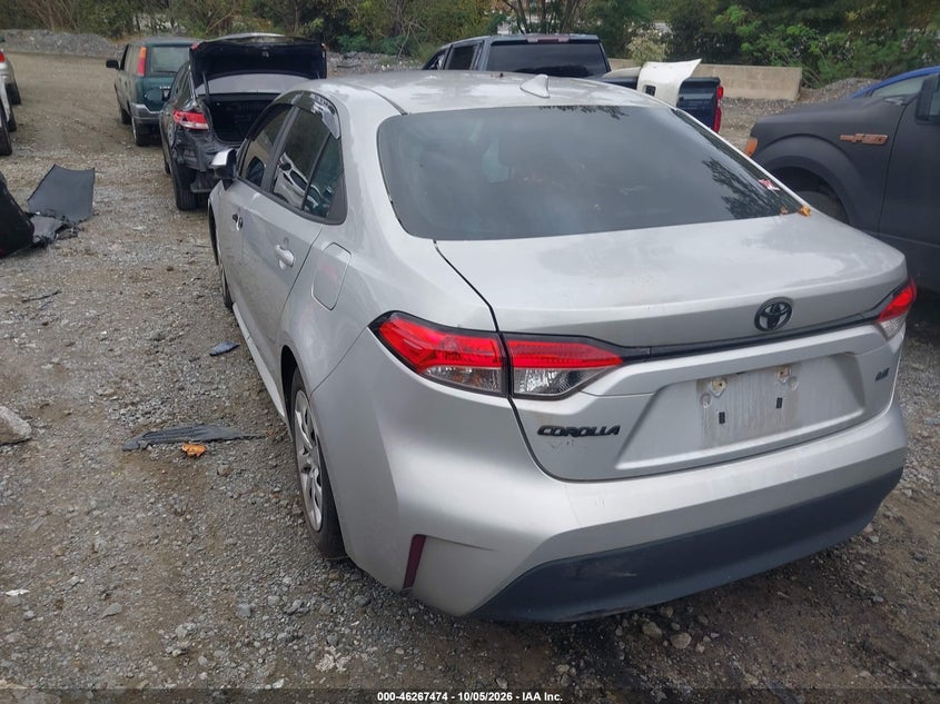 Vin: 5yfb4mde1rp100198, lot: 46767568, toyota corolla le 20243