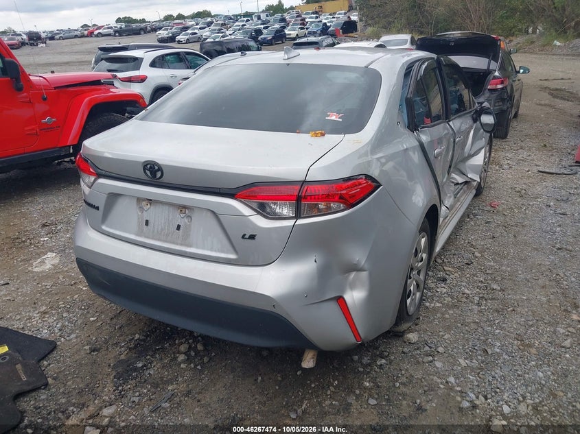 Vin: 5yfb4mde1rp100198, lot: 46767568, toyota corolla le 20244
