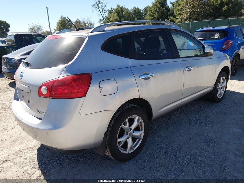 Vin: jn8as5mvxaw607933, lot: 46767580, nissan rogue sl 20104