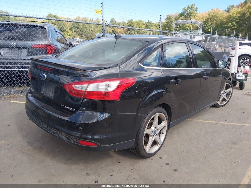 Vin: 1fadp3j22dl215551, lot: 46767627, ford focus titanium 20134