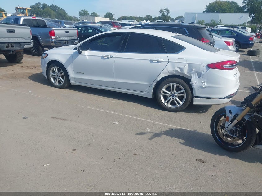 Vin: 3fa6p0lu9jr128359, lot: 46767628, ford fusion hybrid se 20183