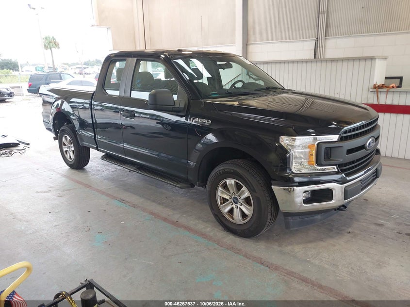 Vin: 1ftfx1e56jfe59662, lot: 46767631, ford f-150 xl 20181
