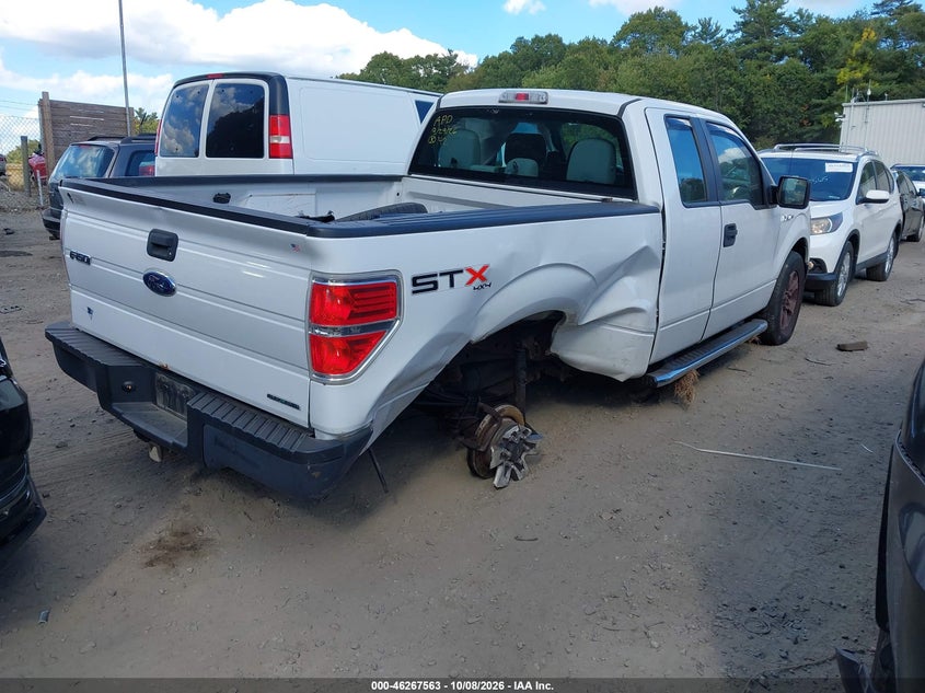 Vin: 1ftfx1ef9dfb94541, lot: 46767657, ford f-150 stx 20134