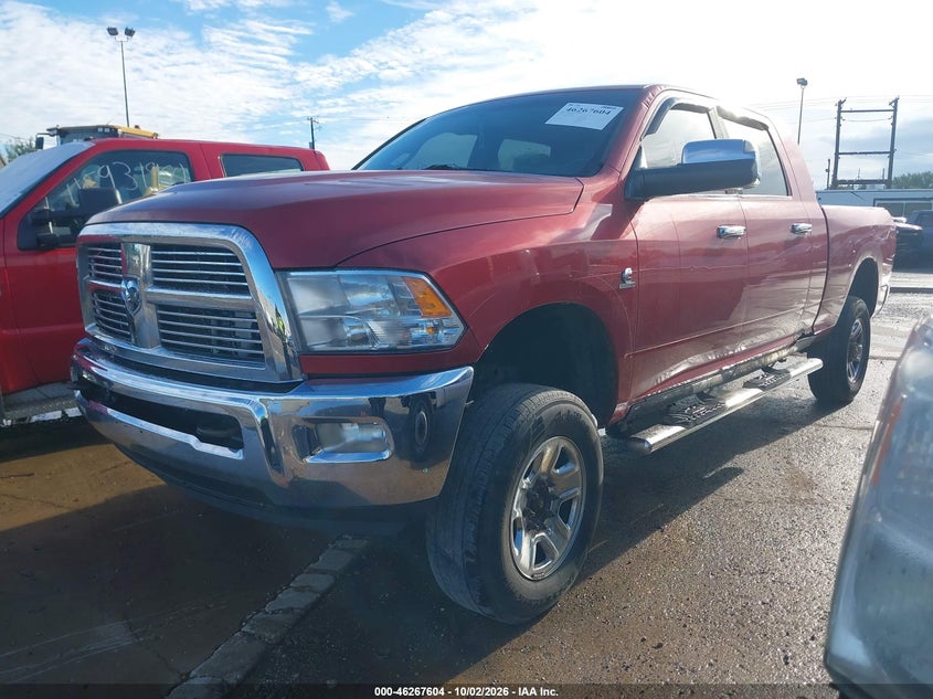 Vin: 3d7ut2hl1ag148681, lot: 46767698, dodge ram 2500 laramie 20102