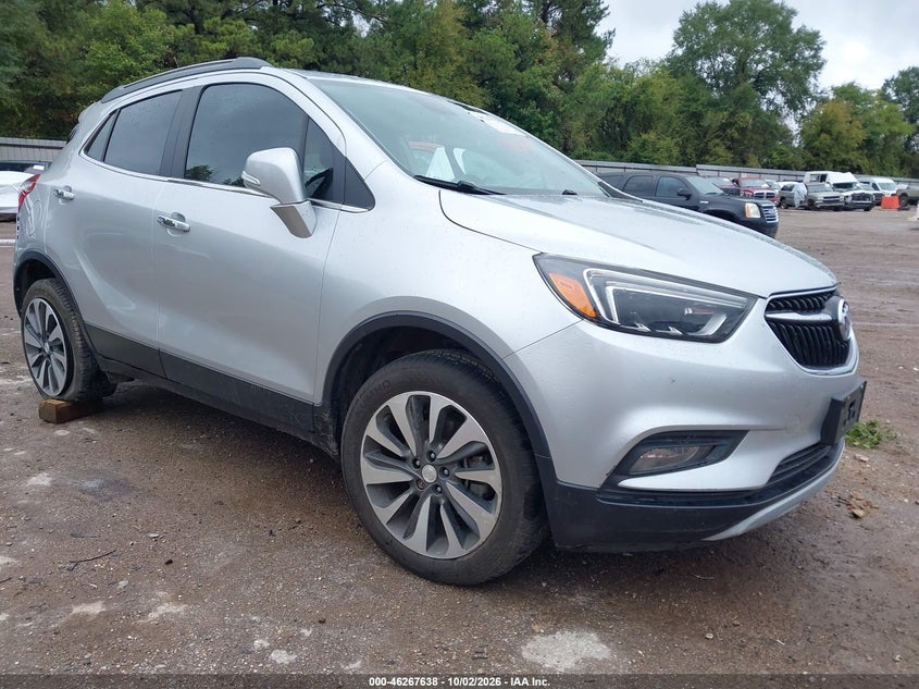 Vin: kl4cjcsb1hb075200, lot: 46767732, buick encore essence 20171
