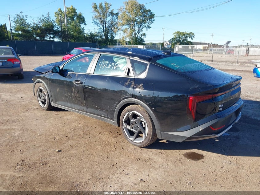 Vin: 3kpfu4de3se014626, lot: 46767741, kia k4 ex 20253