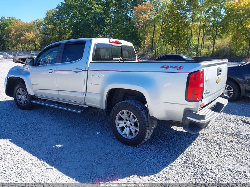 Vin: 1gcgtce35g1347256, lot: 46767742, chevrolet colorado lt 20163