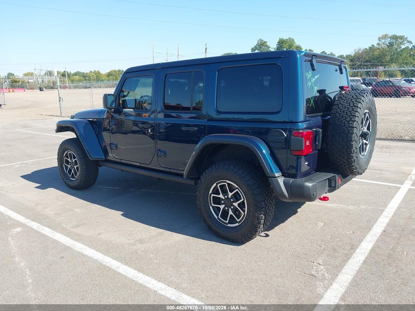 Vin: 1c4pjxfg0sw531837, lot: 46767772, jeep wrangler 4-door recon 4x4 20253