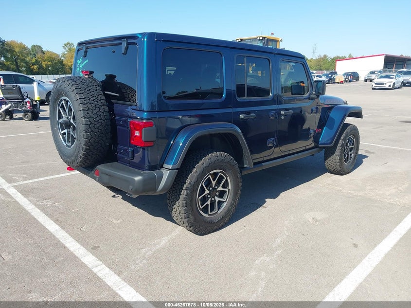 Vin: 1c4pjxfg0sw531837, lot: 46767772, jeep wrangler 4-door recon 4x4 20254