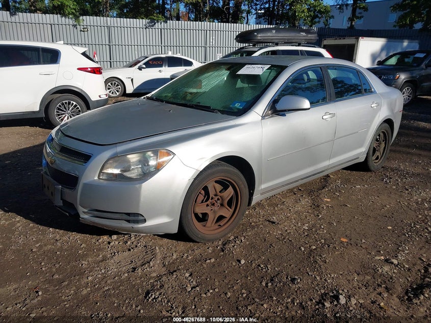Vin: 1g1zc5ebxaf111376, lot: 46767782, chevrolet malibu lt 20102