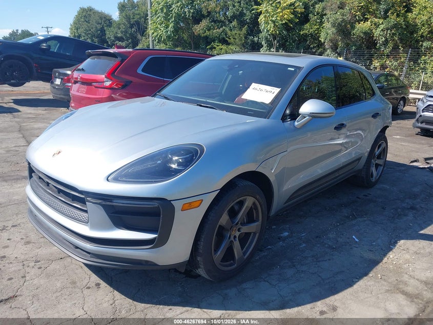 Vin: wp1aa2a57nlb11608, lot: 46767788, porsche macan 20222