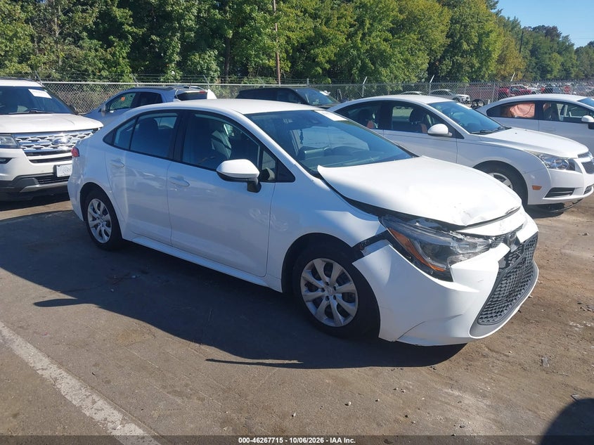 Vin: 5yfepmaexnp310446, lot: 46767809, toyota corolla le 20221