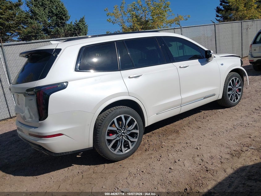 Vin: 1gykpgrs9pz192293, lot: 46767811, cadillac xt6 sport 20234