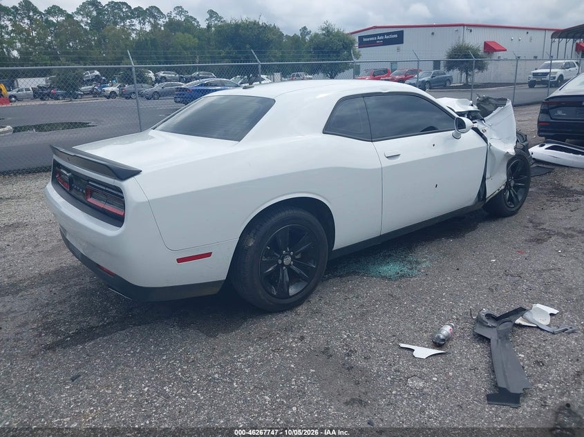 Vin: 2c3cdzag7ph611333, lot: 46767841, dodge challenger sxt 20234