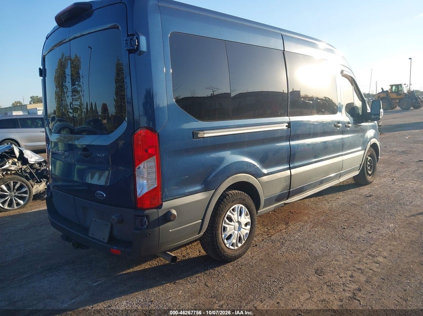 Vin: 1fbax2c81mka71770, lot: 46767850, ford transit-350 passenger van 20214