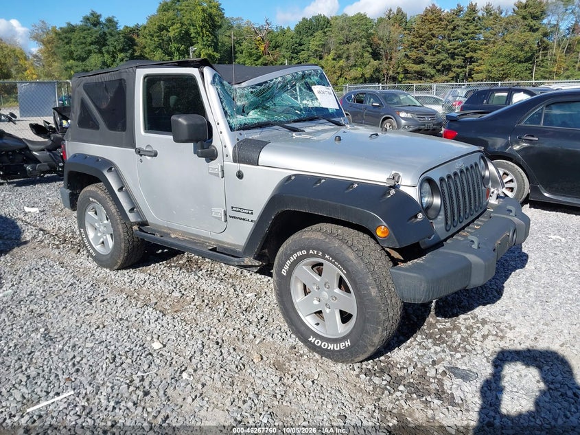 Vin: 1j4aa2d11bl502673, lot: 46767854, jeep wrangler sport 20111