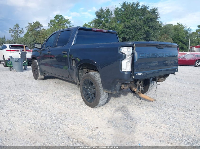 Vin: 1gcpwbek9nz105951, lot: 46767856, chevrolet silverado 1500 ltd 2wd  short bed custom 20223