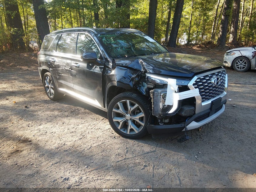 Vin: km8r44he3lu061726, lot: 46767858, hyundai palisade sel 20201