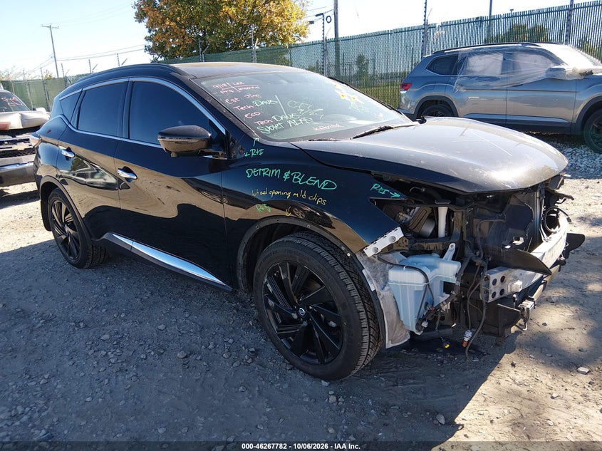 Vin: 5n1az2mh5hn190054, lot: 46767876, nissan murano platinum 2017 img_1