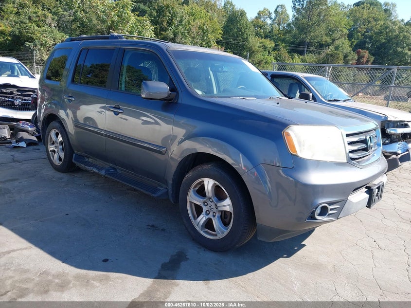 Vin: 5fnyf4h5xdb010907, lot: 46767904, honda pilot ex-l 2013 img_1