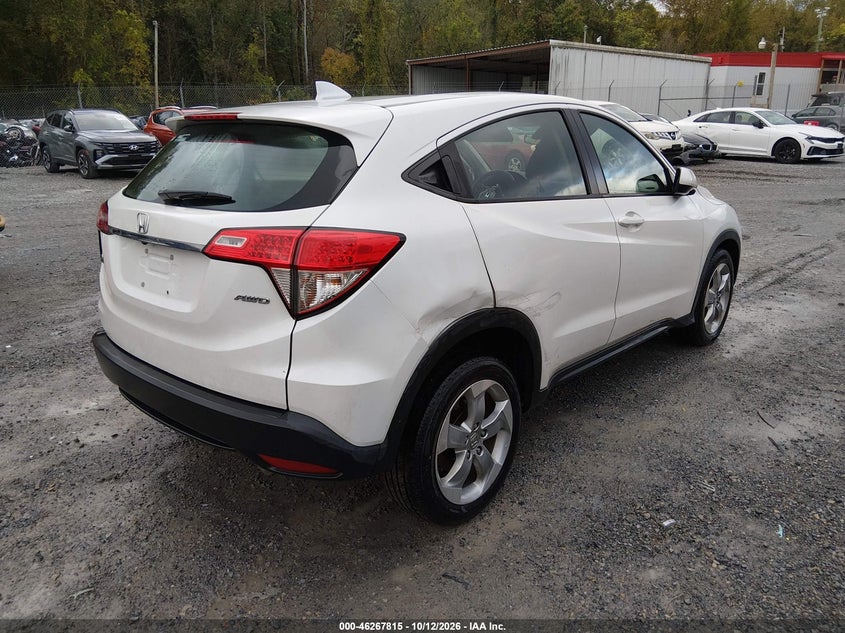 Vin: 3czru6h36lm703305, lot: 46767909, honda hr-v awd lx 20204