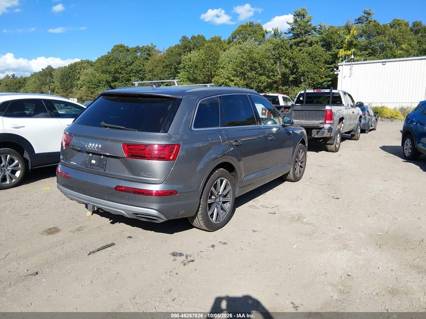 Vin: wa1laaf78hd005207, lot: 46767920, audi q7 3.0t premium 20174