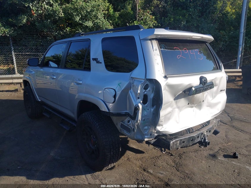 Vin: jteru5jr0m5891157, lot: 46767923, toyota 4runner trd off road premium 20213