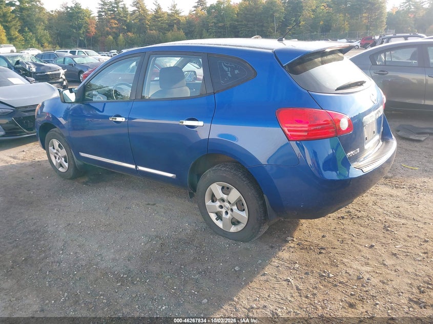 Vin: jn8as5mv7bw302133, lot: 46767928, nissan rogue s 20113