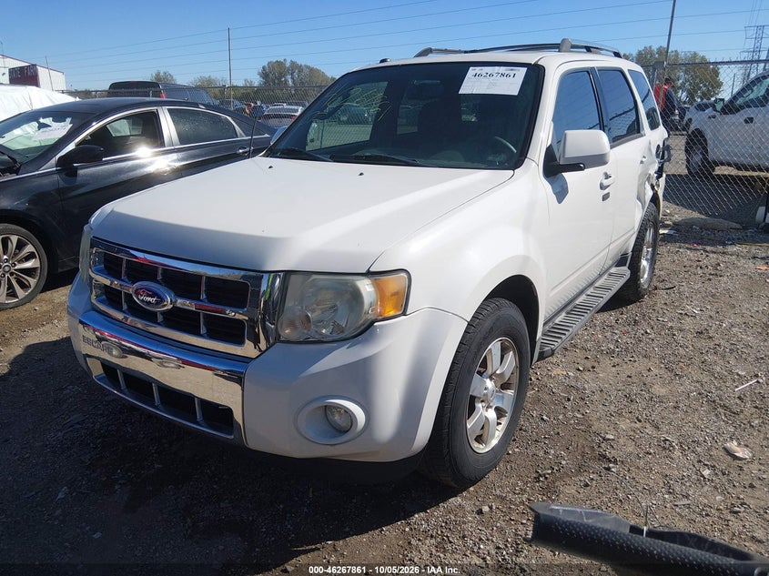 Vin: 1fmcu9eg1bkc03509, lot: 46767955, ford escape limited 20112