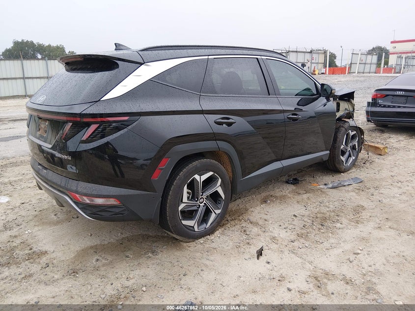 Vin: km8jeca1xnu063035, lot: 46767956, hyundai tucson hybrid limited 20224
