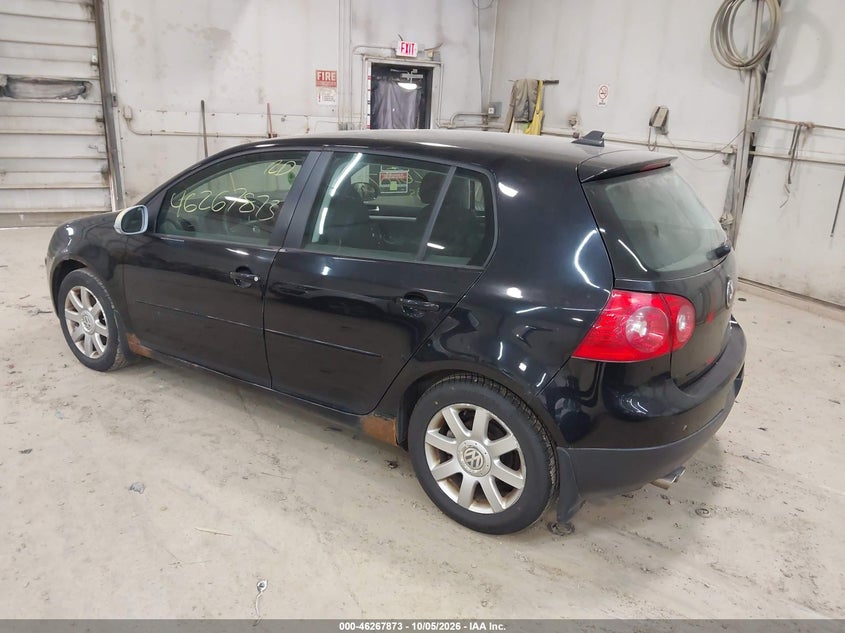 VOLKSWAGEN RABBIT 2009 VIN WVWDB71K89W118408
