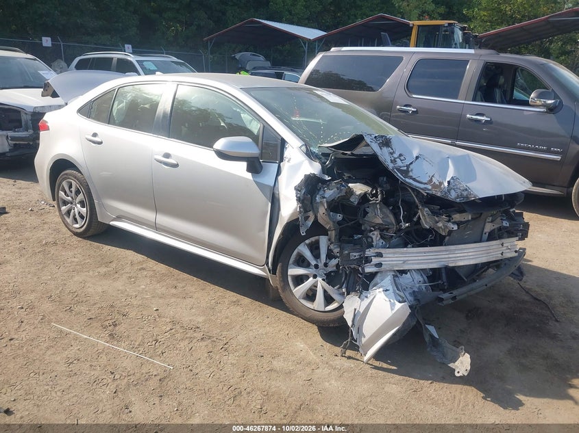 Vin: jtdeprae1lj047634, lot: 46767968, toyota corolla le 20201