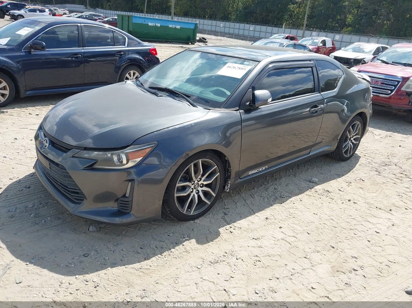 Vin: jtkjf5c78f3090880, lot: 46767983, scion tc 20152