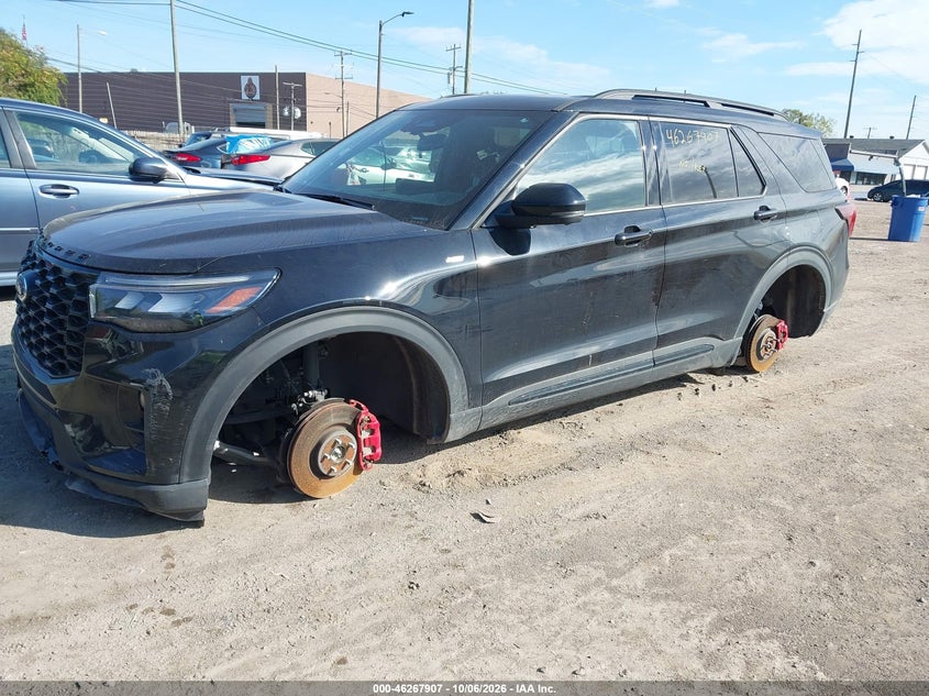 Vin: 1fmuk8kh6tga35257, lot: 46768001, ford explorer st-line 20262